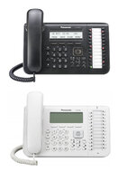 Цифровой системный телефон Panasonic KX-DT546RU Белый