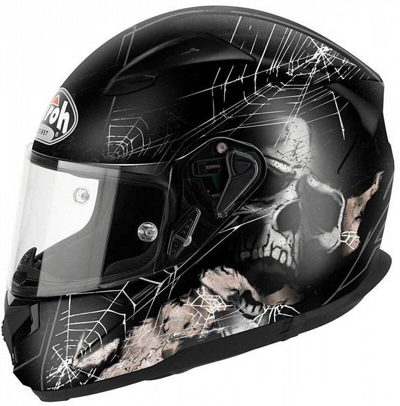 AIROH шлем интеграл T600 CRUEL BLACK MATT