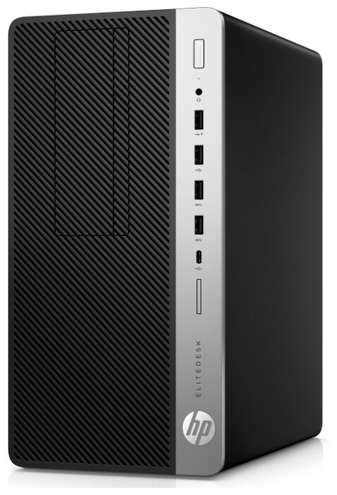 Настольный компьютер HP EliteDesk 705 G4 (4QC33EA) Micro-Tower/AMD Ryzen 5 PRO 2400G/8 ГБ/256 ГБ SSD/AMD Radeon RX Vega 11/Windows 10 Pro