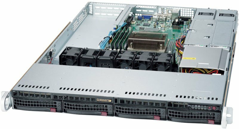 SYS-5019S-WR Сервер SuperMicro SuperServer 1u no cpu(1) e3-1200v5