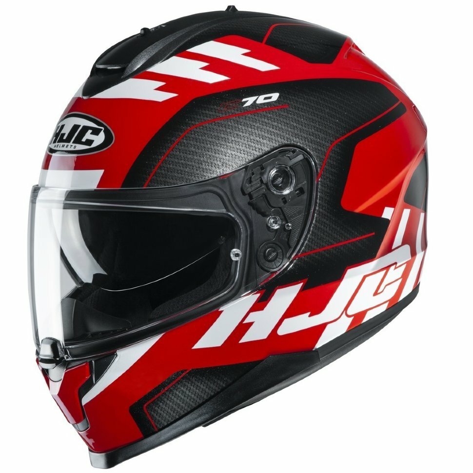 Шлем Integral HJC C 70 KORO (красный/черный/белый, L)