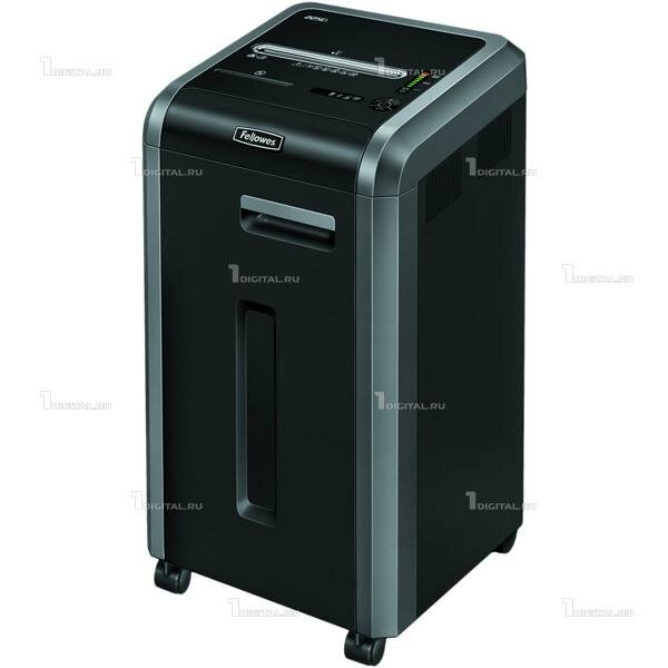 Уничтожитель бумаг Fellowes 225Ci (FS-46220) перекрестная резка до 24 листов (4х38мм) секр. P-4, корзина 60 литров