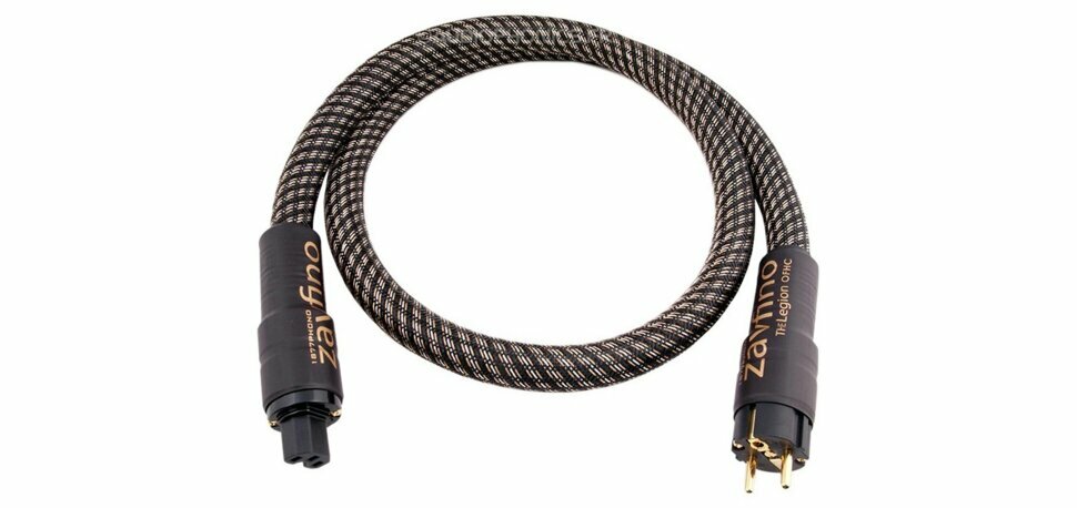Силовой кабель Zavfino Legion (22.5 м, Вилка сетевая (разъём стандарта IEC, C15), Вилка электрическая)