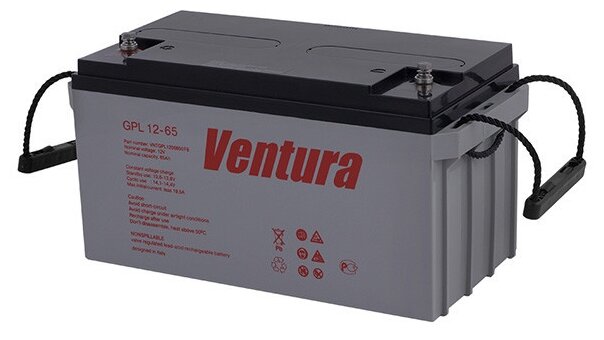 Аккумуляторная батарея Ventura GPL 12-65 68 А·ч