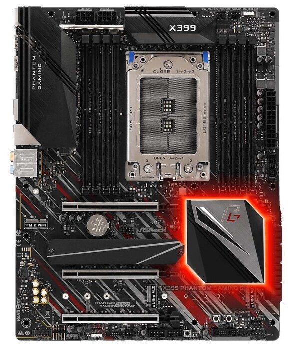 Материнская плата ASRock X399 Phantom Gaming 6