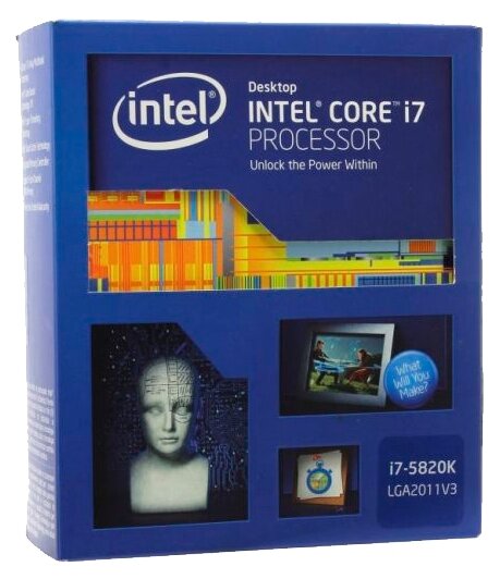 Процессор Intel Core i7-5820K Haswell-E (3300MHz, LGA2011-3, L3 15360Kb)