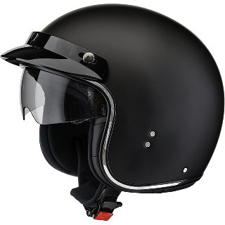 AIROH шлем открытый RIOT BLACK MATT