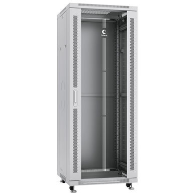 Шкаф серверный CABEUS SH-05C-32U60/80 32U 800мм дверь стекло, серый