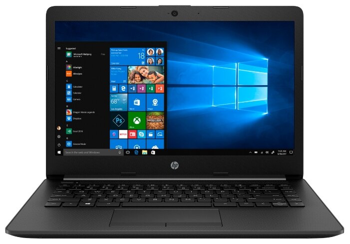 Ноутбук HP 14-cm1000ur (AMD Ryzen 3 3200U 2600 MHz/14quot;/1920x1080/4GB/128GB SSD/DVD нет/AMD Radeon Vega 3/Wi-Fi/Bluetooth/Windows 10 Home)