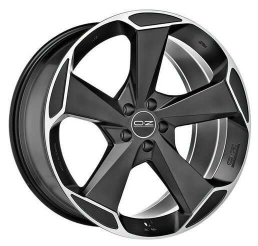 Колесный диск OZ Racing Aspen HLT 9.5/20 5*120 ET40 DIA79 Matt Black Diamond Cut