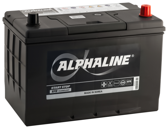 Автомобильный аккумулятор AlphaLine EFB 80 Ач (SE 115D31L)