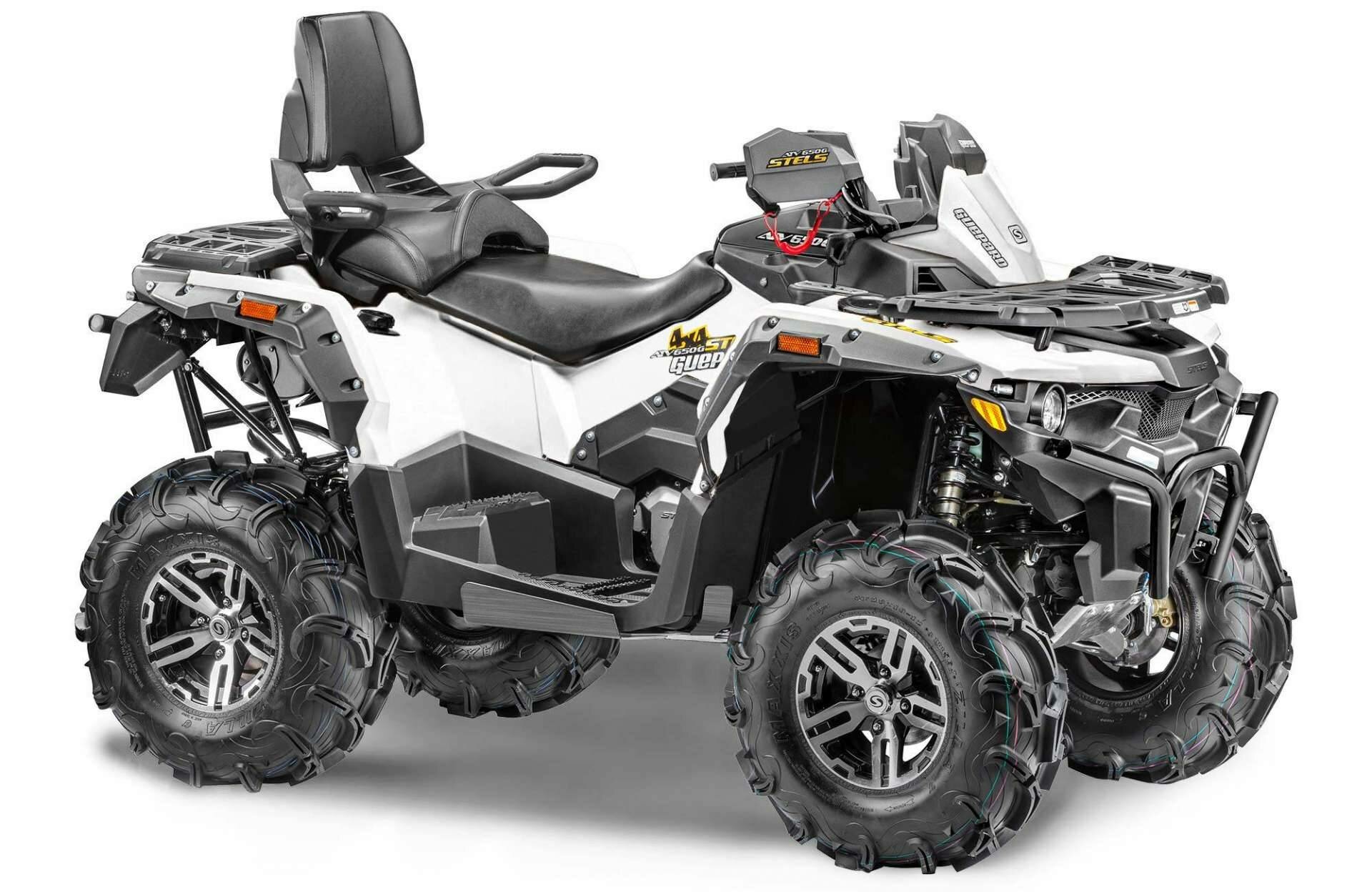 Квадроцикл Stels ATV 650 Guepard Trophy Белый - Раздел: Автотовары, мототовары