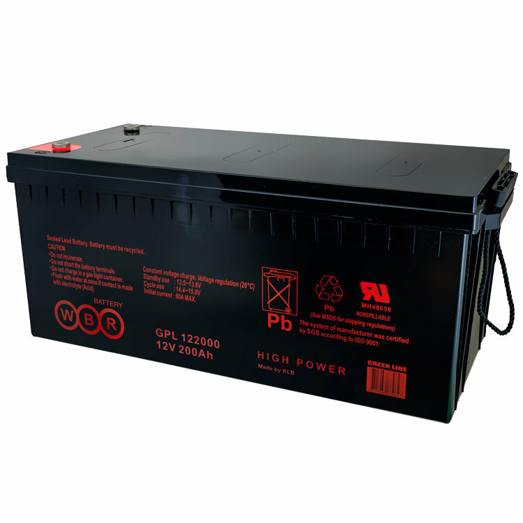 WBR GPL 122000 12B 200Ач (12v 200ah)