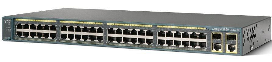 Коммутатор (switch) Cisco (WS-C2960R+48TC-S)