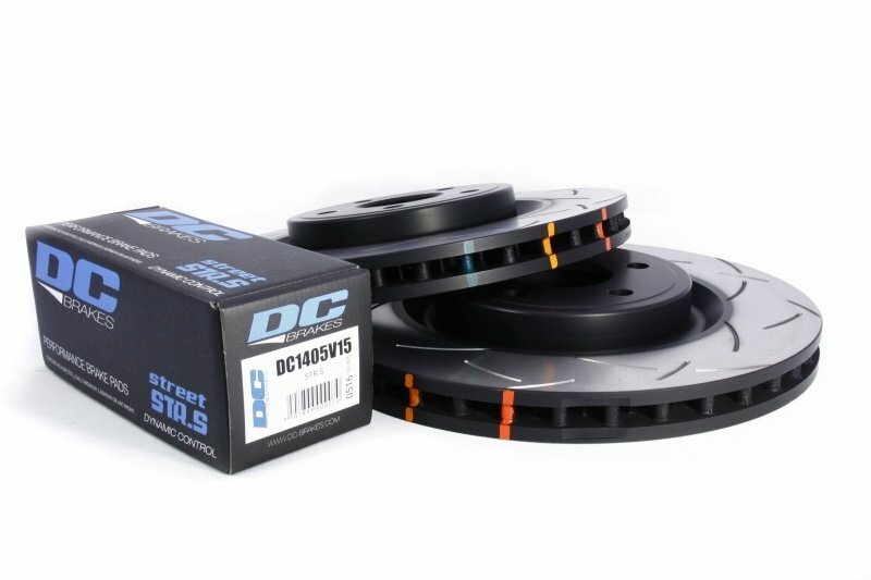 Комплект перед. Тормозные диски DBA 42632S T3+колодки DC brakes STR.S JEEP GRAND CHEROKEE SRT8 09-