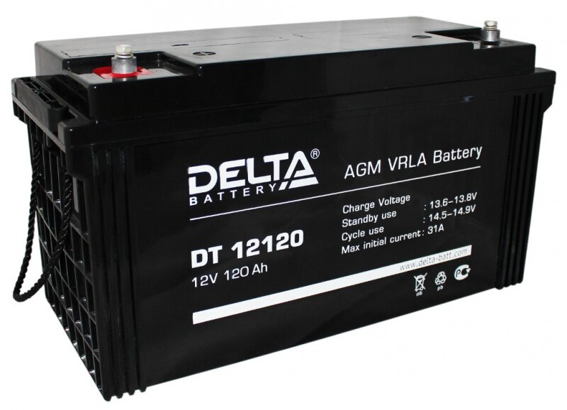 Аккумуляторная батарея Delta DT 12120