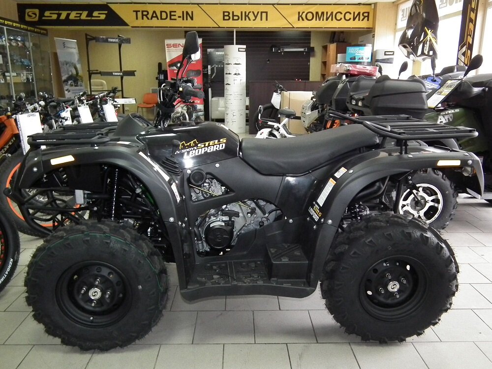Квадроцикл Stels ATV 500YS ST Leopard Черный