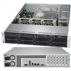 Серверная платформа Supermicro SuperServer 2U 6029P-TR noCPU(2)Scalable/TDP 70-205W/ memory(16)/ SATARAID 0/1/5/10/ HDD(8)LFF/ 2xGE/ 6xLP, M2/ 2x1000W