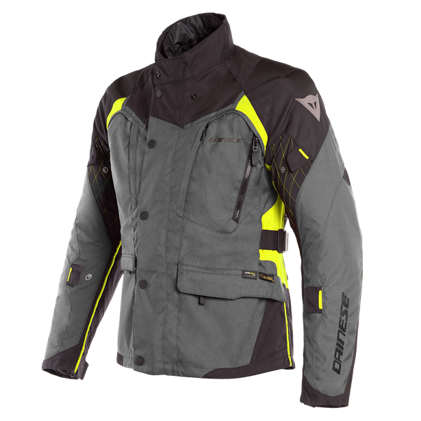 Куртка текстильная Dainese X-TOURER D-DRY Ebony/Black/Fluo-Yellow 54