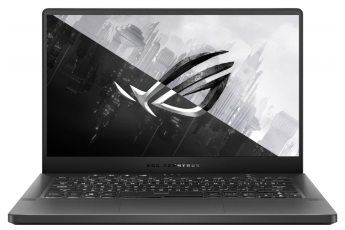 Ноутбук ASUS ROG Zephyrus G14 GA401IH-HE069T (AMD Ryzen 5 4600HS 3000MHz/14quot;/1920x1080/8GB/512GB SSD/DVD нет/NVIDIA GeForce GTX 1650 4GB/Wi-Fi/Bluetooth/Windows 10 Home)