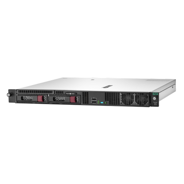 ProLiant DL20 Gen10 E-2224 NHP Rack(1U)/Xeon4C 3.4GHz(8MB)/1x8GBU1D_2666/S100i(ZM/RAID 0/1/10/5)/noHDD(2)LFF/noDVD/iLOstd(no port)/3Fans(NHP)/2x1GbEth/FricShortRK/1x290W(NHP), analog P08335-B21