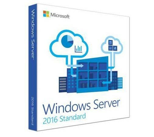 Microsoft Windows Server Standard 2016 64Bit Russian Russia Only DVD 10 Client (P73-07081)