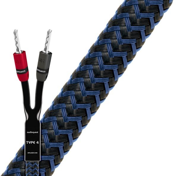 Пара акустических кабелей AudioQuest Type 4 FR-BFAS 1.5 м