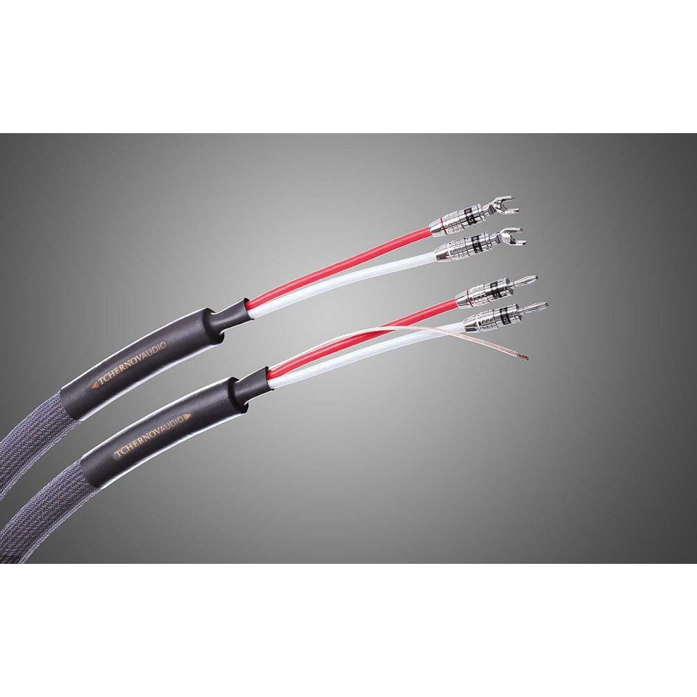 Акустический кабель Single-Wire Banana - Banana Tchernov Cable Ultimate SC Bn/Bn 1.65m