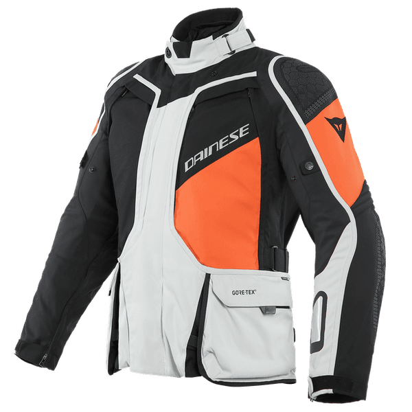 Мотокуртка DAINESE D-EXPLORER 2 GORE-TEX 76c glacier-gray/orange/black 50