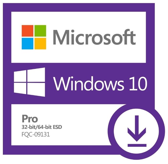 Программное обеспечение Microsoft Windows 10 Pro