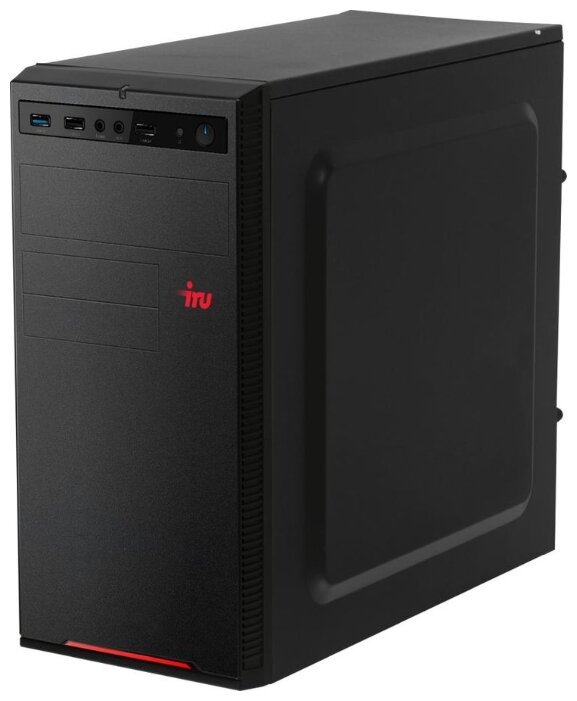 Настольный компьютер iRu Home 315 MT (1163618) Mini-Tower/Intel Core i5-9400F/8 ГБ/1 ТБ HDD/NVIDIA GeForce GTX 1050 Ti/DOS