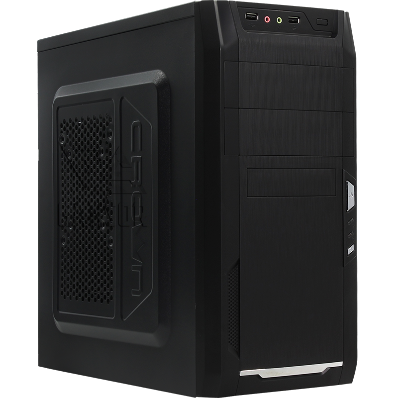 Компьютер GANSOR-2500851 AMD Ryzen 5 3600X 3.8 ГГц, A320, 16Гб 2666 МГц, SSD 1Тб, HDD 4Тб, RX 5500 XT 8Гб (AMD Radeon), 500Вт, Mini-Tower (Серия START)