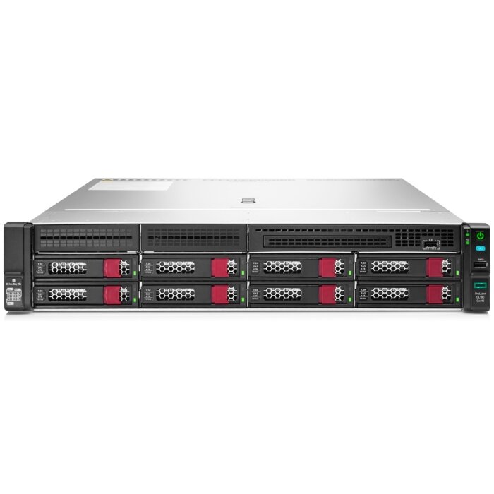 Сервер HPE Proliant DL180 Gen10 Bronze 3204 Rack(2U)/Xeon6C 1.9GHz(8.25MB)/1x16GbR1D_2933/S100i(ZM/RAID 0/1/10/5)/noHDD(8up)LFF/noDVD/iLOstd/4HPFans/2x1GbEth/EasyRK/1x500w(2up) (P19562-B21)