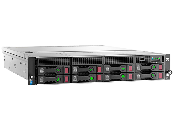 Сервер HP Proliant DL80 Gen9, 1(up2)x E5-2603v4 6C 1.7GHz, 1x8GB-R DDR4-2400T, B140i/ZM (RAID 1+0/5/5+0) 2x1TB 6G SATA 7.2K HP (8 LFF 3.5quot; HP) 1x550W NHP NonRPS,2x1Gb/s,noDVD,iLO4.2, Rack2U, 3-1-1,Rails inc. 840626-425