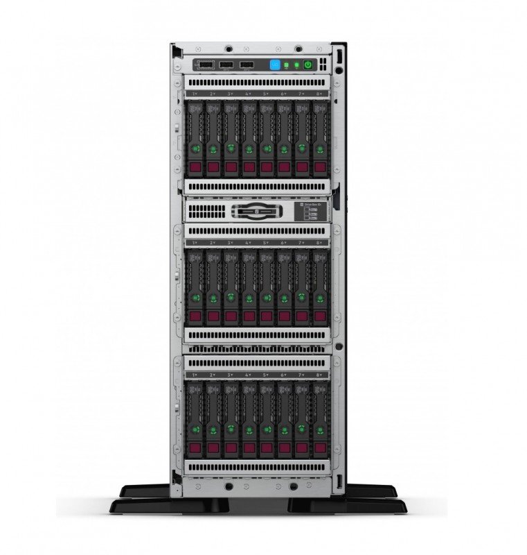 Сервер 877621-421 HPE ProLiant ML350 Gen10 Xeon8C Silver 4110 Tower(4U)/16Gb/P408i-a/SFF