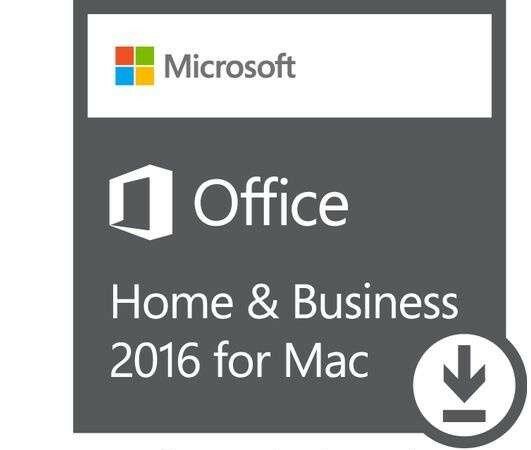 Microsoft Office 2016 Mac Home and Business AllLng Onln ESD (W6F-00652)