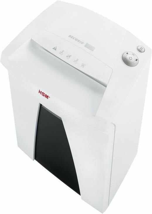 Шредер HSM Securio B24-4.5х30 (секр.P-4)/фрагменты/19лист./34лтр./скрепки/скобы/пл.карты/CD