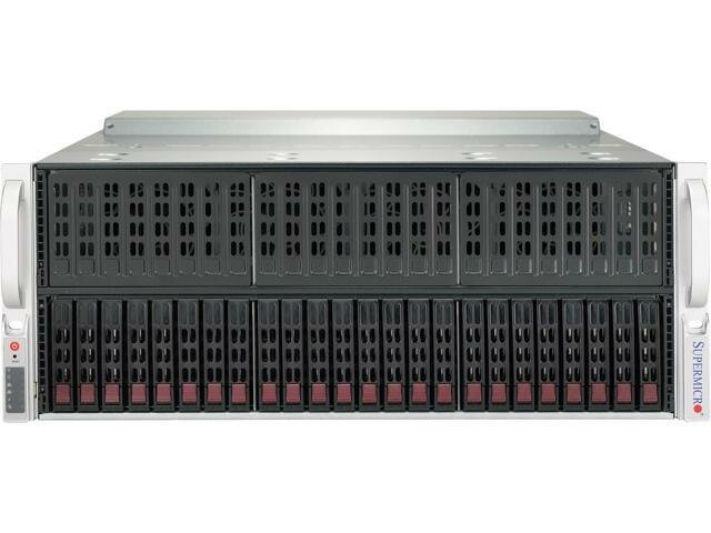 Серверная платформа 4U Supermicro 4029GP-TRT на базе чипсета Intel C622 3647x2 Intel Xeon Scalable 2nd Gen DDR4-2933 MHz RDIMM/LRDIMMx24 2.5quot;x NVMe,SAS,SATA SYS-4029GP-TRT