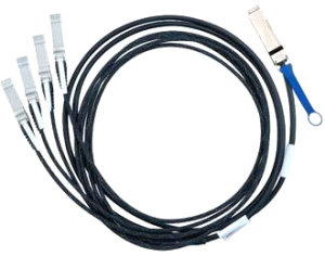 Кабель MELLANOX TECHNOLOGIES MC2609125-005 passive copper hybrid cable, ETH 40GbE to 4x10GbE, QSFP to 4xSFP+, 5m