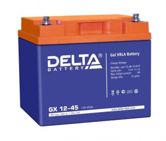 Аккумуляторная батарея Delta GX 12-45 Xpert