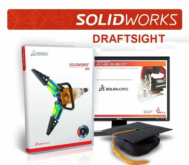 Программное обеспечение Dassault Systemes SOLIDWORKS Draftsight Enterprise