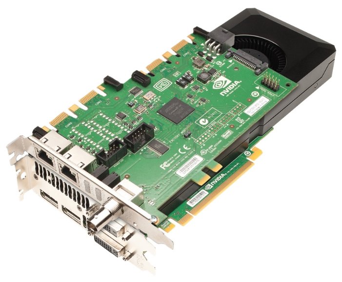 Видеокарта PNY Quadro K5000 PCI-E 2.0 4096Mb 256 bit 2xDVI Sync