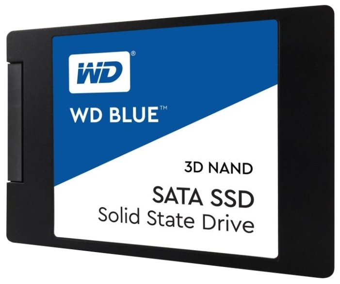 Твердотельный накопитель Western Digital WD BLUE 3D NAND SATA SSD 2 TB (WDS200T2B0A)