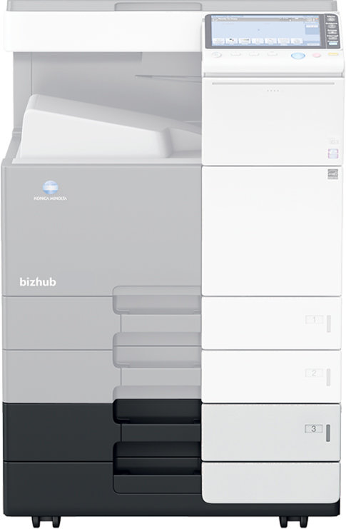 Konica Minolta однокассетный модуль подачи бумаги Universal Tray PC-110, 500 листов (A2XMWY7) (A2XMWYC)