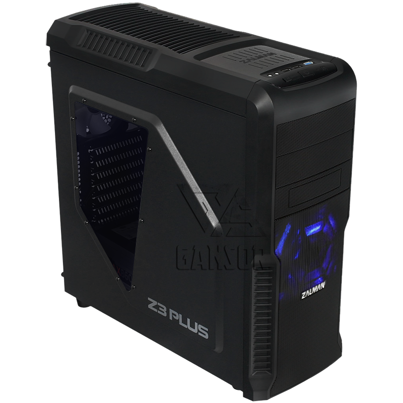 Компьютер GANSOR-1764752 Intel i3-9100F 3.6 ГГц, Z370, 64Гб 2666 МГц, SSD 240Гб, GTX 1660 6Гб (NVIDIA GeForce), 700Вт, Midi-Tower (Серия BASE)
