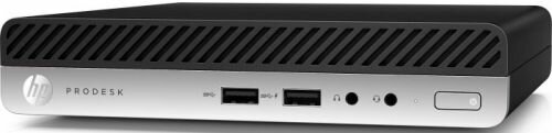 Компьютер HP ProDesk 400 G5 Mini 7EM47EA i5-9500T/8GB/256GB/USB Slim kbd/mouse/Stand/Serial/Win10Pro