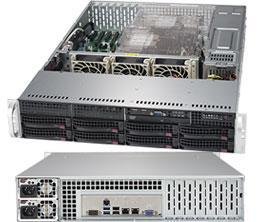 Серверная платформа Supermicro SuperServer 2U 6029P-TR noCPU (2) Scalable / TDP 45-205W / memory (16) / Sataraid 0 / 1 / 5 / 10 / HDD (8) LFF / 2xGE / 6xLP, M2 / 2x1000W
