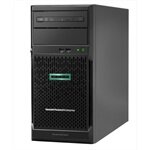 Сервер HP ProLiant ML30 (P16928-421) Gen10 E-2224 Hot Plug Tower(4U)/ Xeon4C 3.4GHz(8MB)/ 1x16GB2UD_2666/ S100i(ZM/RAID 0/1/10/5)/noHDD(4)LFF/ noDVD/ iLOstd(no port)/ 1NHPFan/ PCIfan-baffle/2x1GbEth/ 1x350W(NHP)