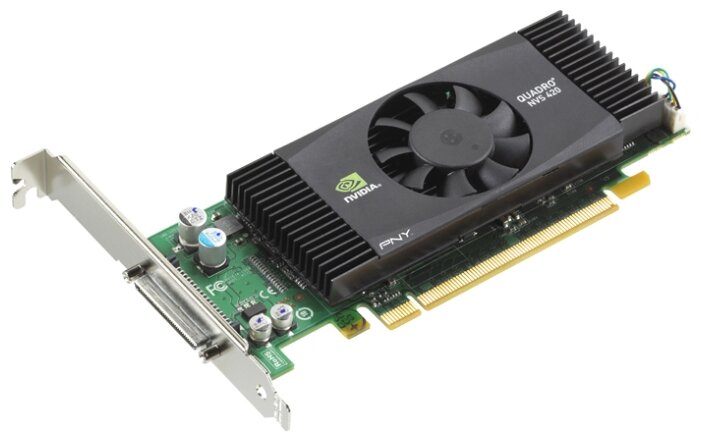 Видеокарта PNY Quadro NVS 420 480Mhz PCI-E 2.0 512Mb 1400Mhz 128 bit Cool