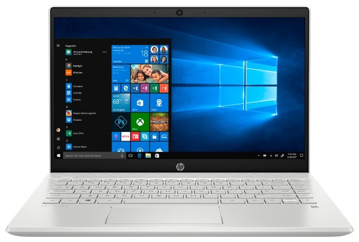 Ноутбук HP PAVILION 14-ce2001ur (Intel Core i3 8145U 2100 MHz/14quot;/1920x1080/4GB/128GB SSD/DVD нет/Intel UHD Graphics 620/Wi-Fi/Bluetooth/Windows 10 Home)